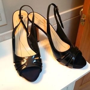KATE SPADE patent leather platform sandals size 10